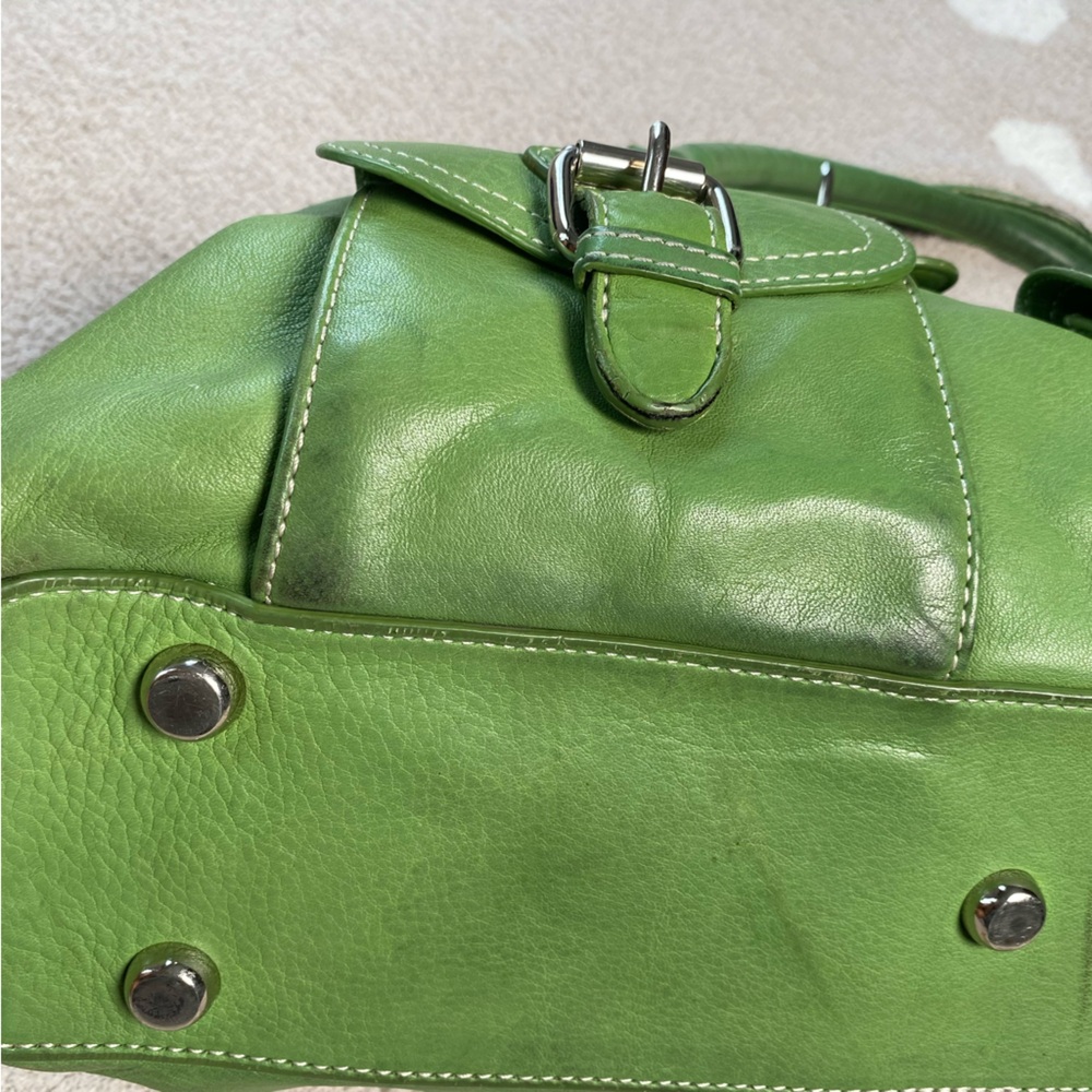 Y2K vintage The Limited Green buckle purse - Picture 6 of 14